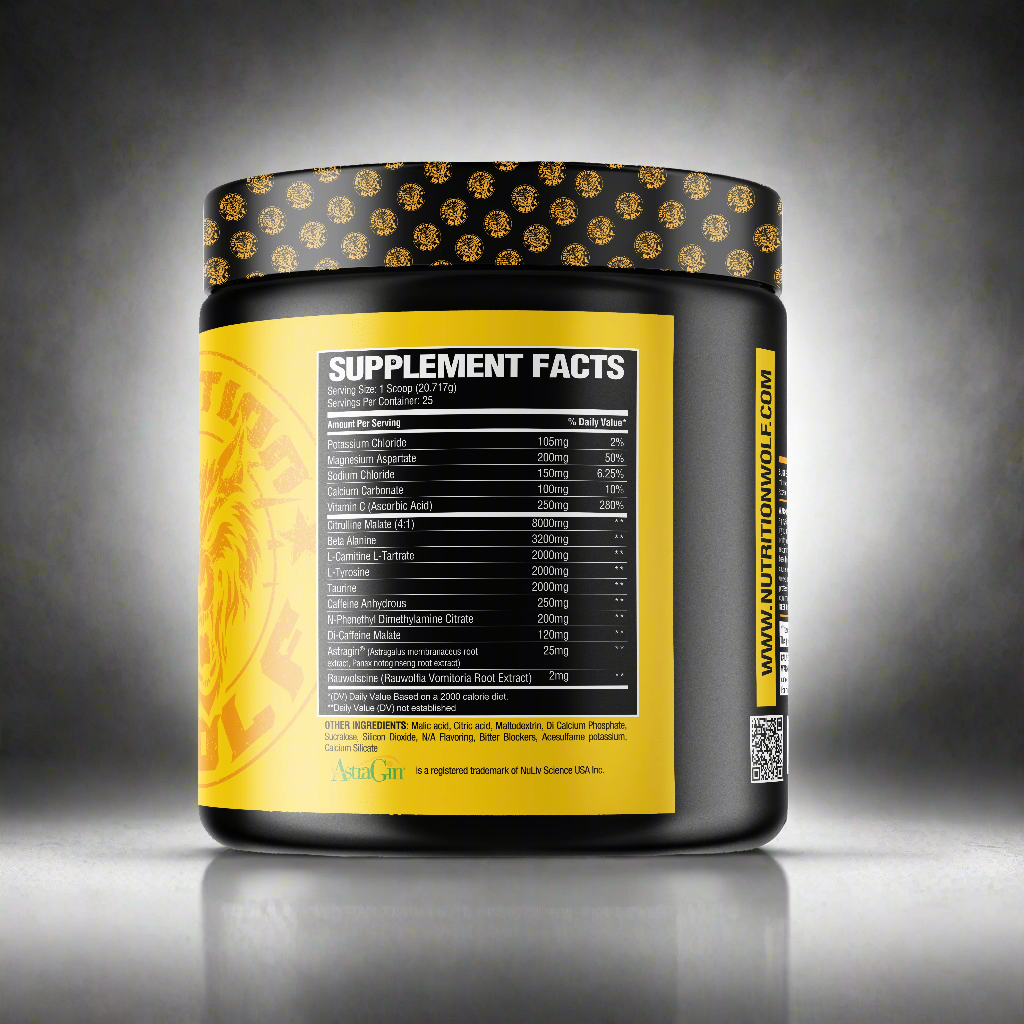 Nutrition Wolf: PRE - WORKOUT | HIGH - STIM - Nutrition Wolf