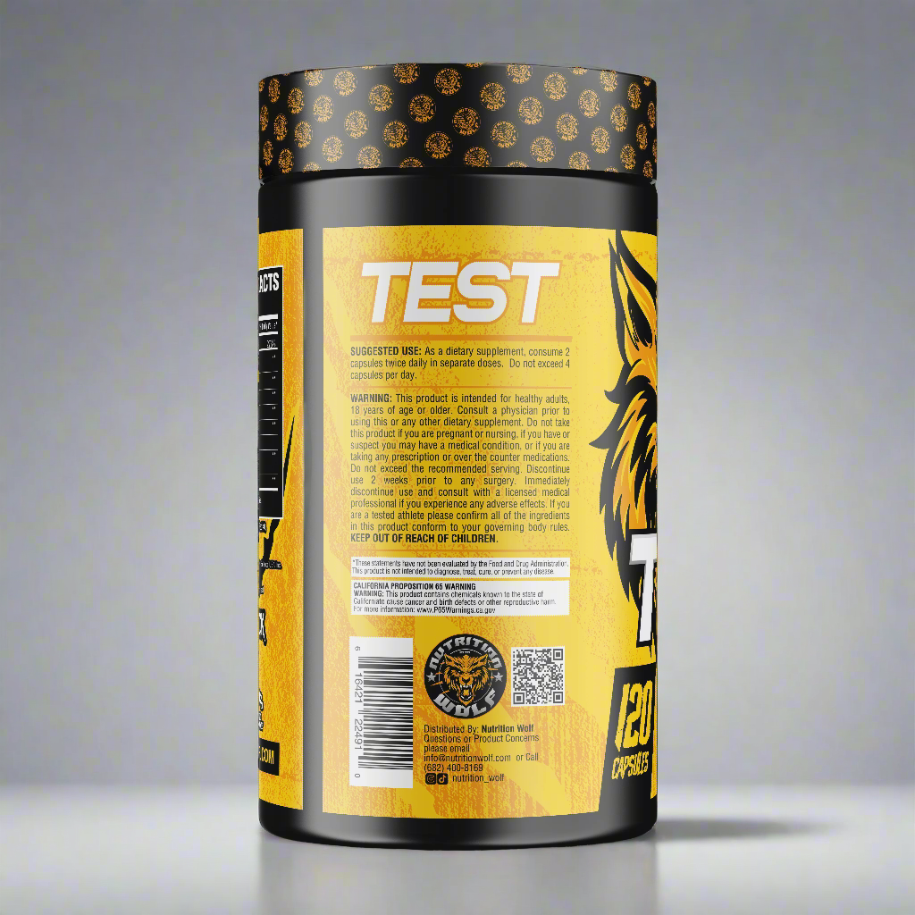 Nutrition Wolf: TEST BOOSTER - Nutrition Wolf